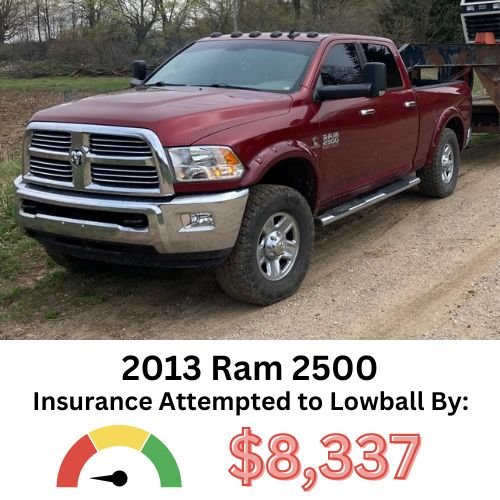 Ram 2500 Insurance Lowball Offer